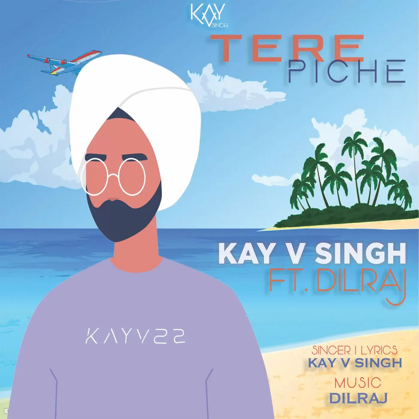 Tere Piche Kay V Singh Mp3 Download Song - Mr-Punjab