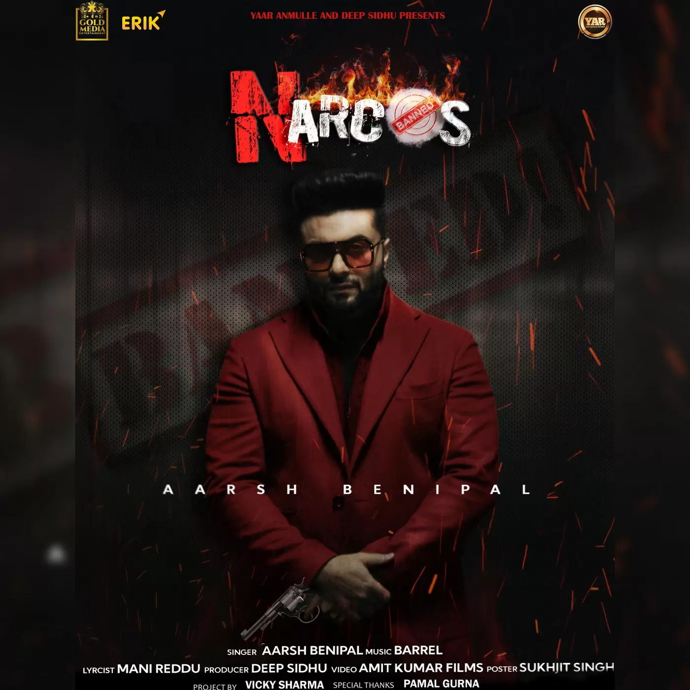 Narcos Aarsh Benipal Mp3 Download Song - Mr-Punjab