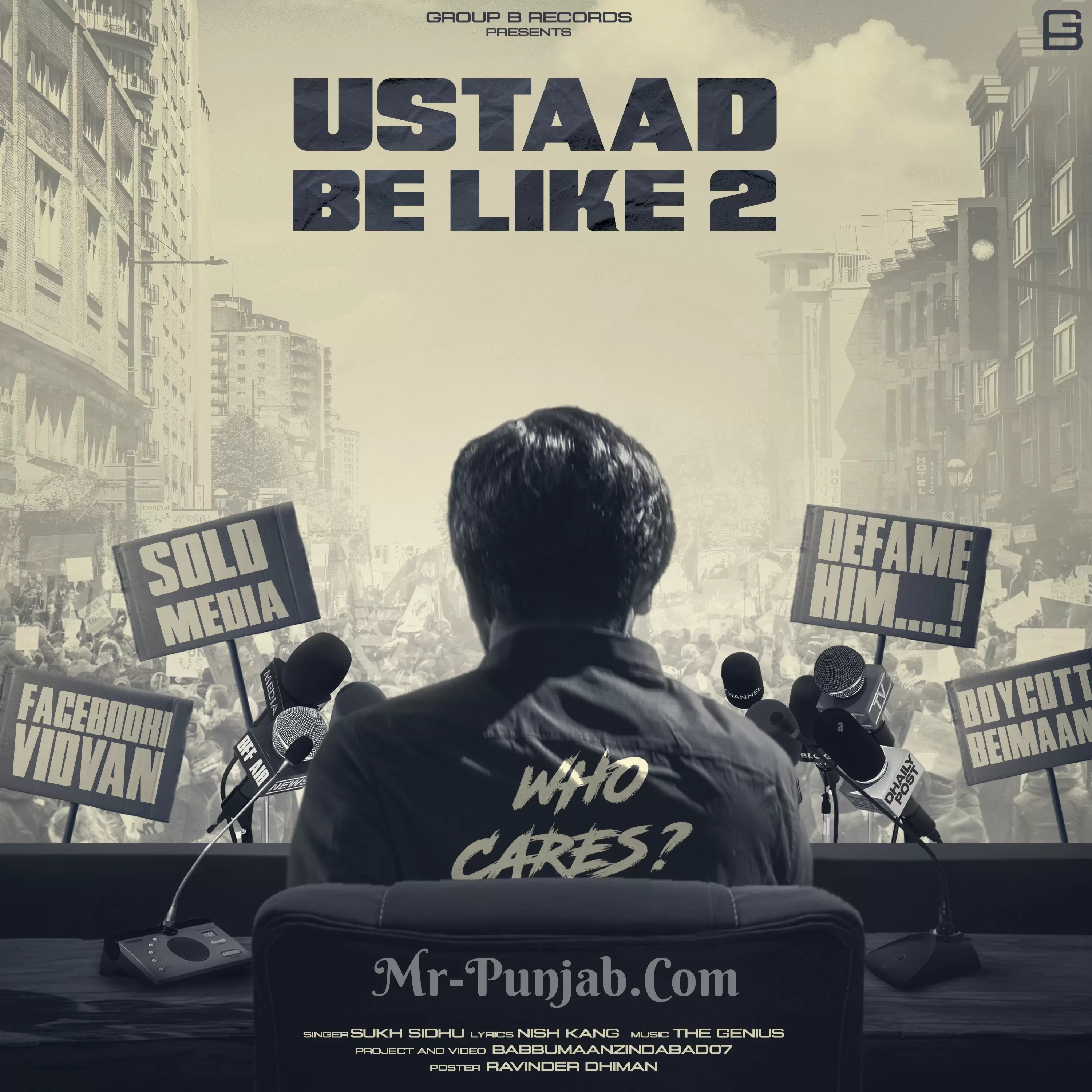 Ustaad Be Like 2 Sukh Sidhu Mp3 Download Song - Mr-Punjab