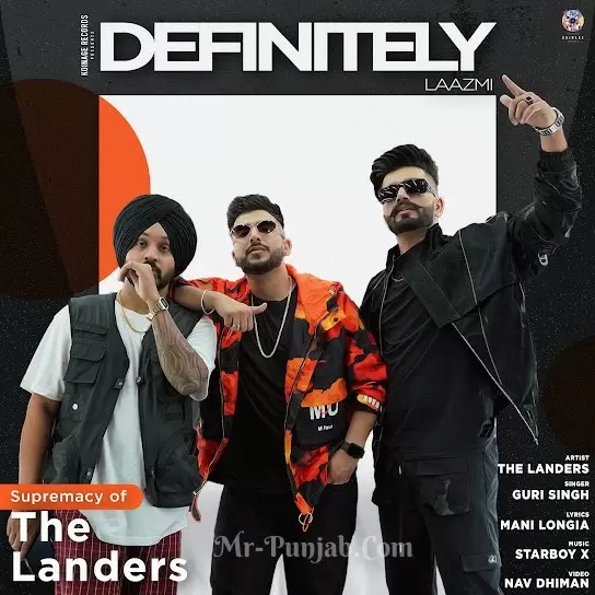 Definitely (Laazmi) The Landers Mp3 Download Song - Mr-Punjab