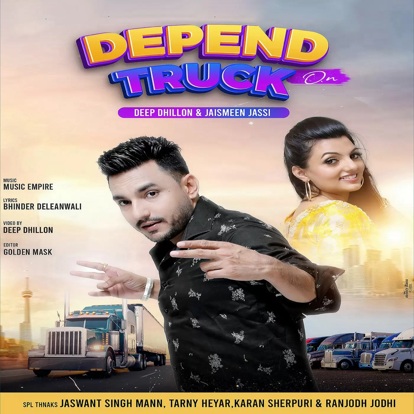 Depend On Truck Deep Dhillon Mp3 Download Song - Mr-Punjab