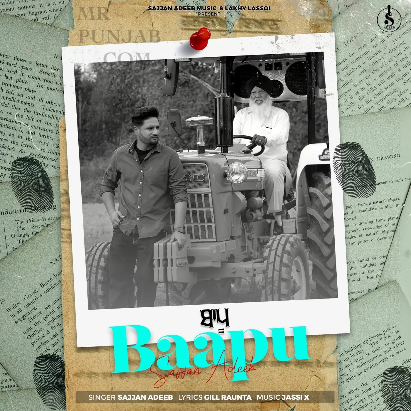 Baapu Sajjan Adeeb Mp3 Download Song - Mr-Punjab