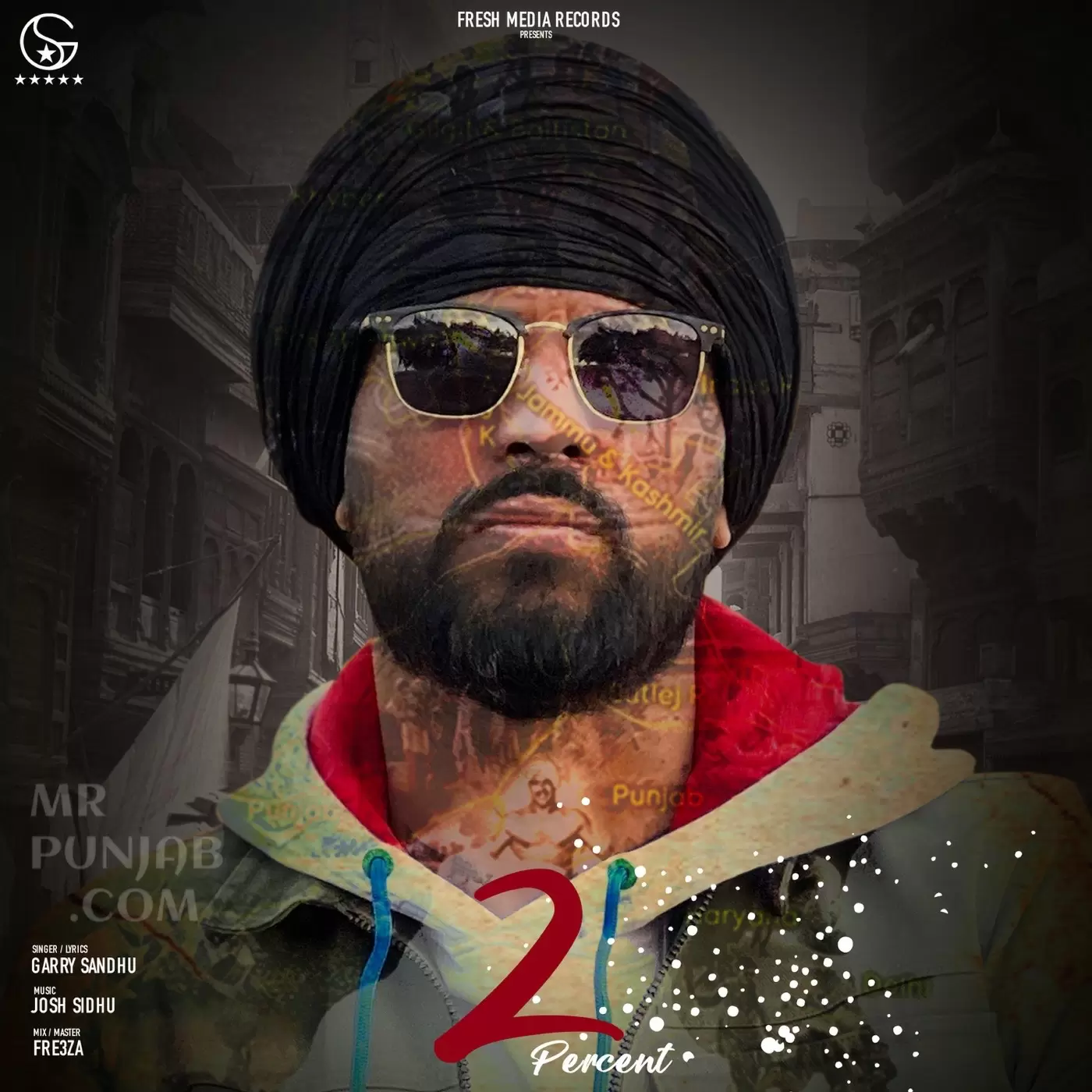 2 Percent Garry Sandhu Mp3 Download Song - Mr-Punjab