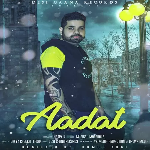 Aadat Harry K Mp3 Download Song - Mr-Punjab