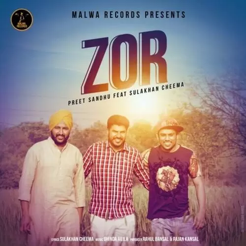 Zor Preet Sandhu Mp3 Download Song - Mr-Punjab