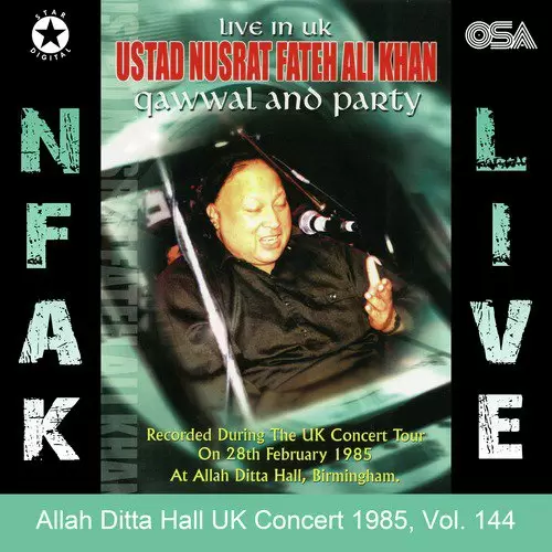 Aaj Rang Hai Live Version Nusrat Fateh Ali Khan Mp3 Download Song - Mr-Punjab