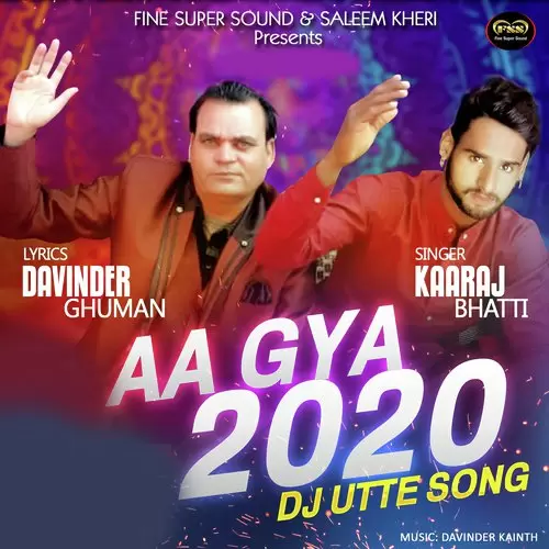 Aa Gya 2020 DJ Utte Song Kaaraj Bhatti Mp3 Download Song - Mr-Punjab