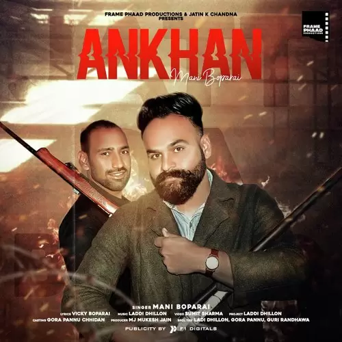Ankhan Mani Boparai Mp3 Download Song - Mr-Punjab
