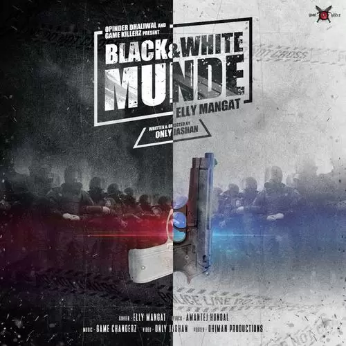 Blacnk  White Munde Elly Mangat Mp3 Download Song - Mr-Punjab