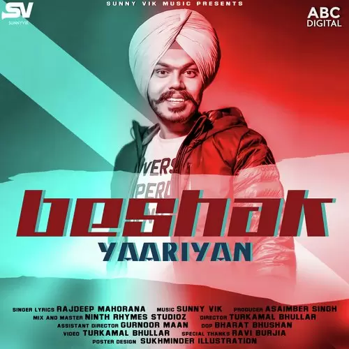Beshak Yaariyan Rajdeep Mahorana Mp3 Download Song - Mr-Punjab