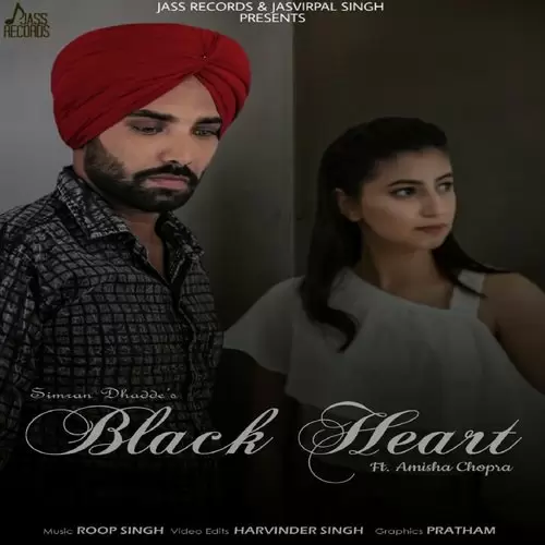 Black Heart Simran Dhadde Mp3 Download Song - Mr-Punjab