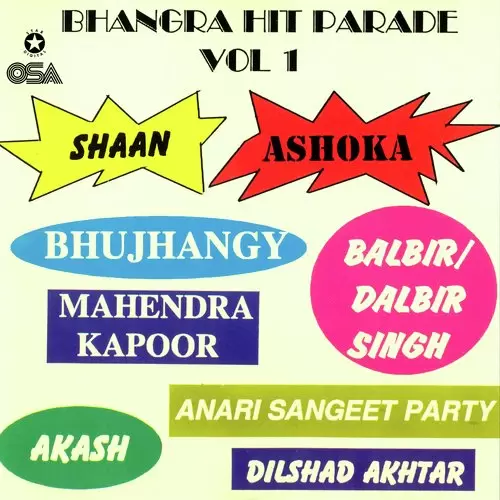 Bhangra Hit Parade, Vol. 1 Songs