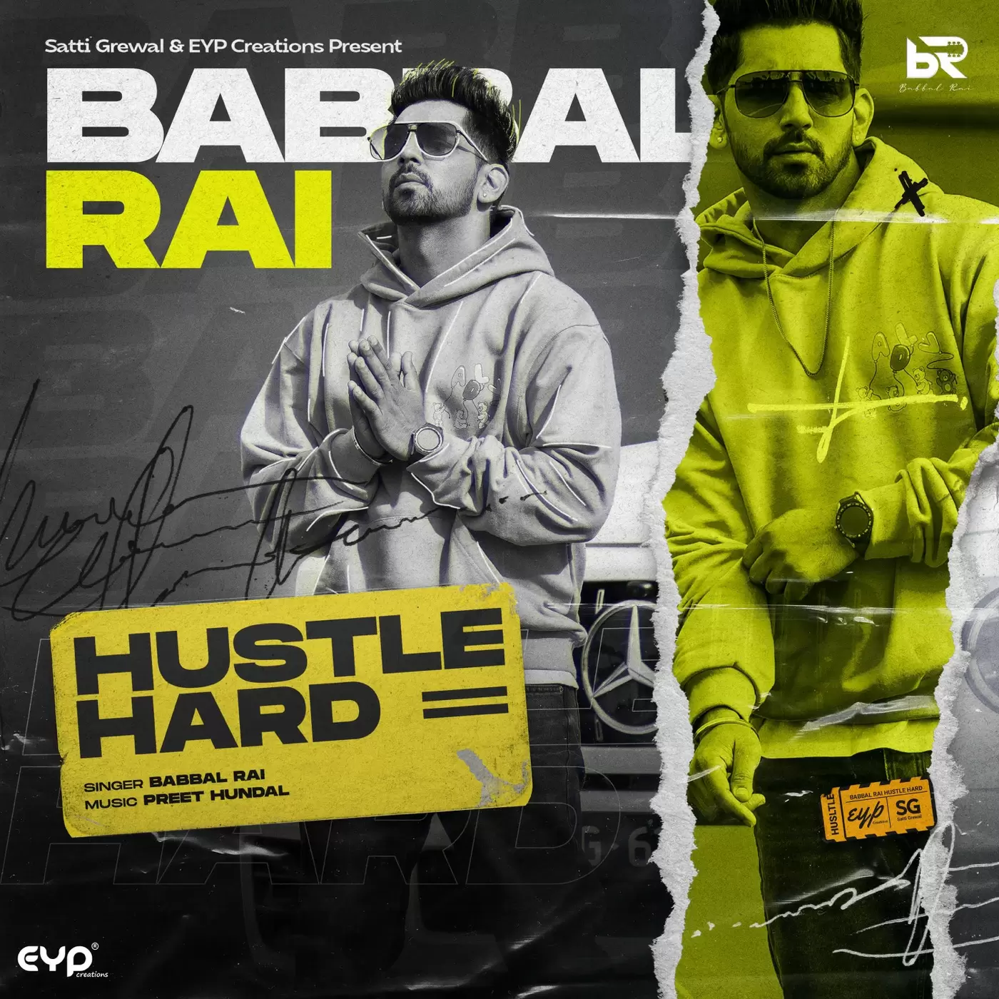 Hustle Hard Babbal Rai Mp3 Download Song - Mr-Punjab