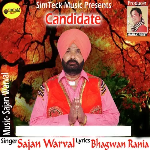 Candidate Sajan Warval Mp3 Download Song - Mr-Punjab