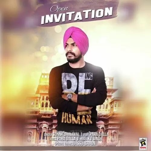 Open Invitation Sunny Dhaliwal Mp3 Download Song - Mr-Punjab