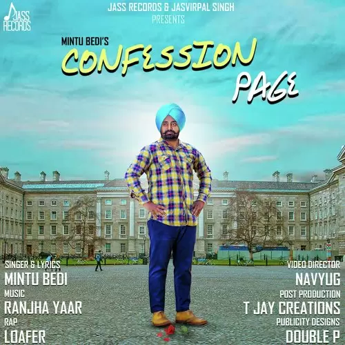 Confession Page Mintu Bedi Mp3 Download Song - Mr-Punjab