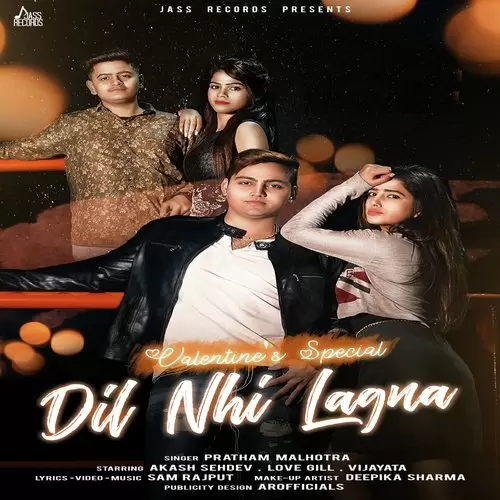 Dil Nhi Lagna Pratham Malhotra Mp3 Download Song - Mr-Punjab