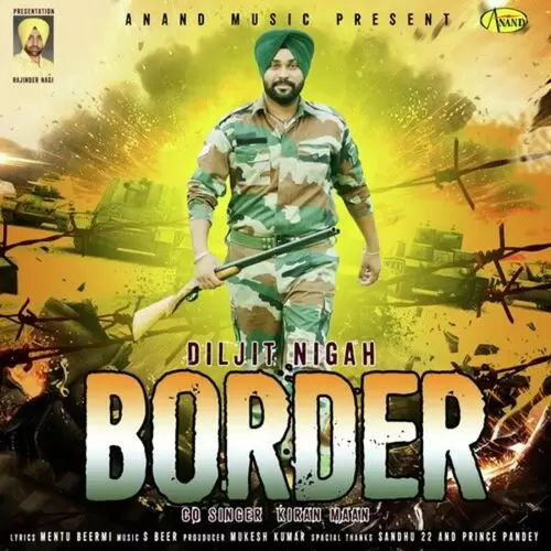 Border Diljit Nigah Mp3 Download Song - Mr-Punjab