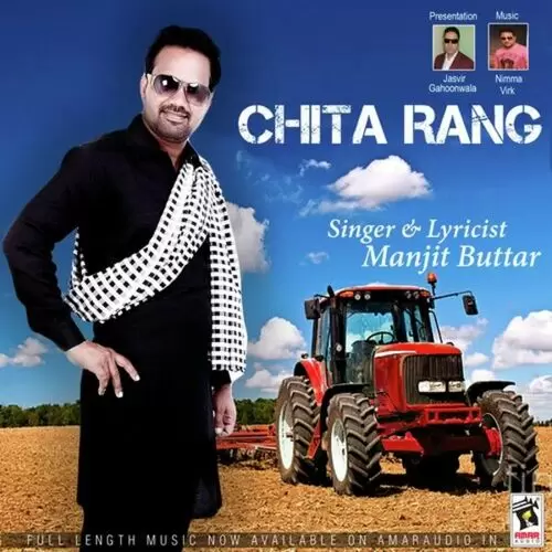Chita Rang Manjit Buttar Mp3 Download Song - Mr-Punjab