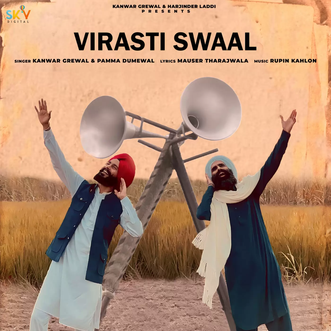 Virasti Swaal Kanwar Grewal Mp3 Download Song - Mr-Punjab