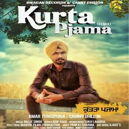 Kurta Pjama (Remix) Amar Ferozpuria Mp3 Download Song - Mr-Punjab