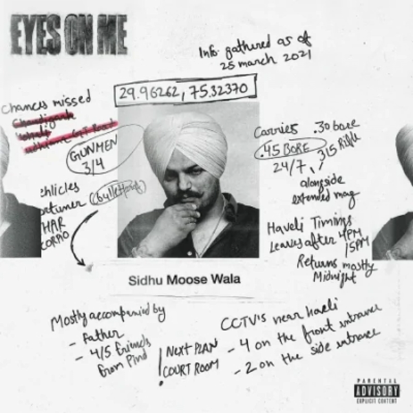 Eyes On Me Sidhu Moose Wala Mp3 Download Song - Mr-Punjab
